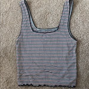 Red white and blue tank